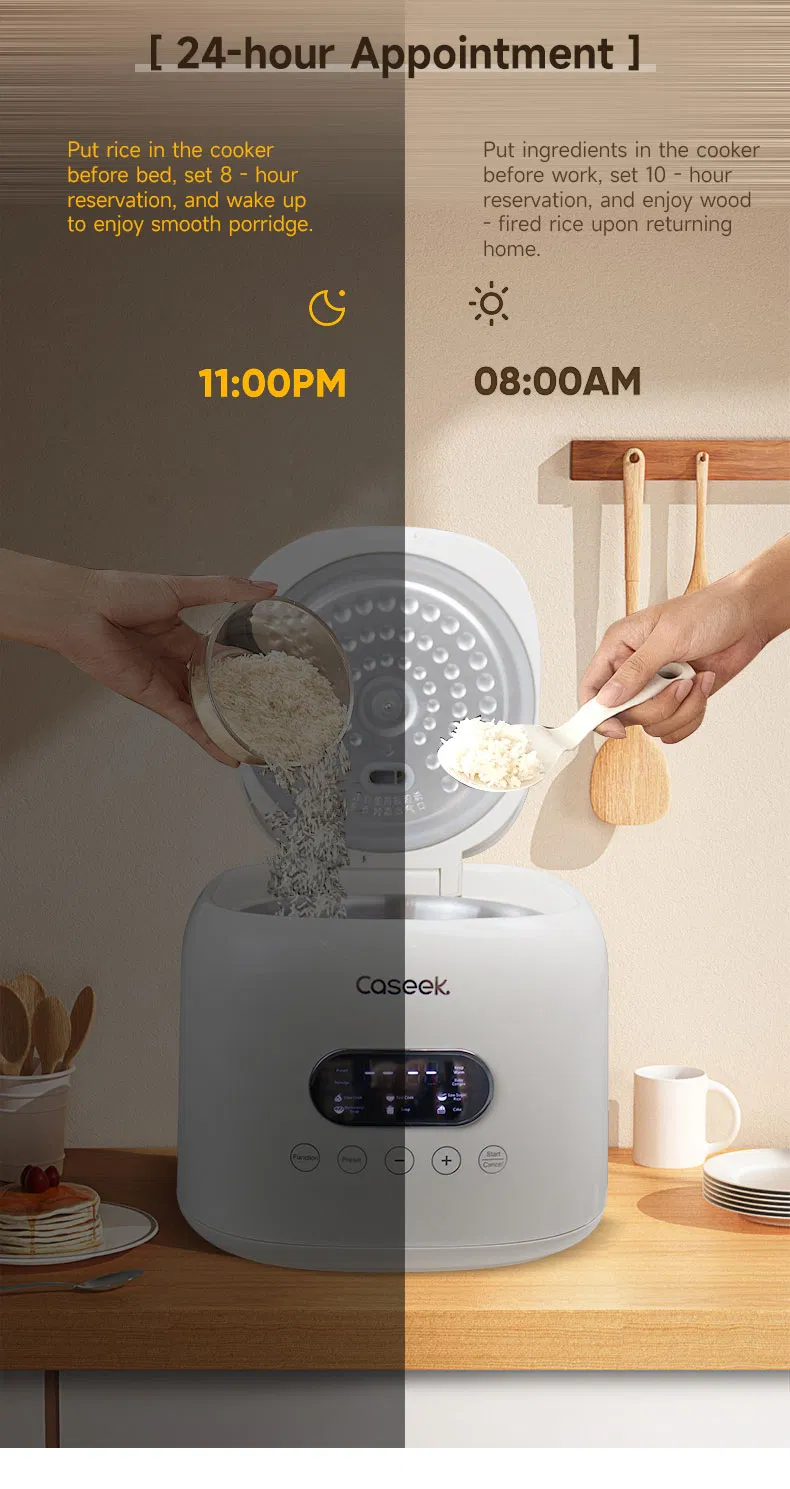 Kitchen Pot Large Inventory Essential Low-Price Rice Cooker for Nutritional Soup