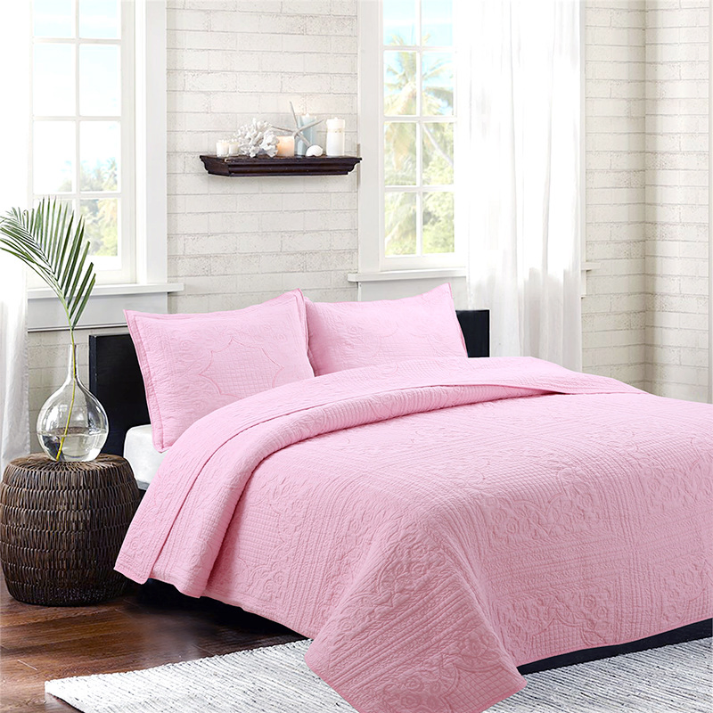 King Size Competitive Price Bedspread Customization Nature Close Skin Soft Quilts