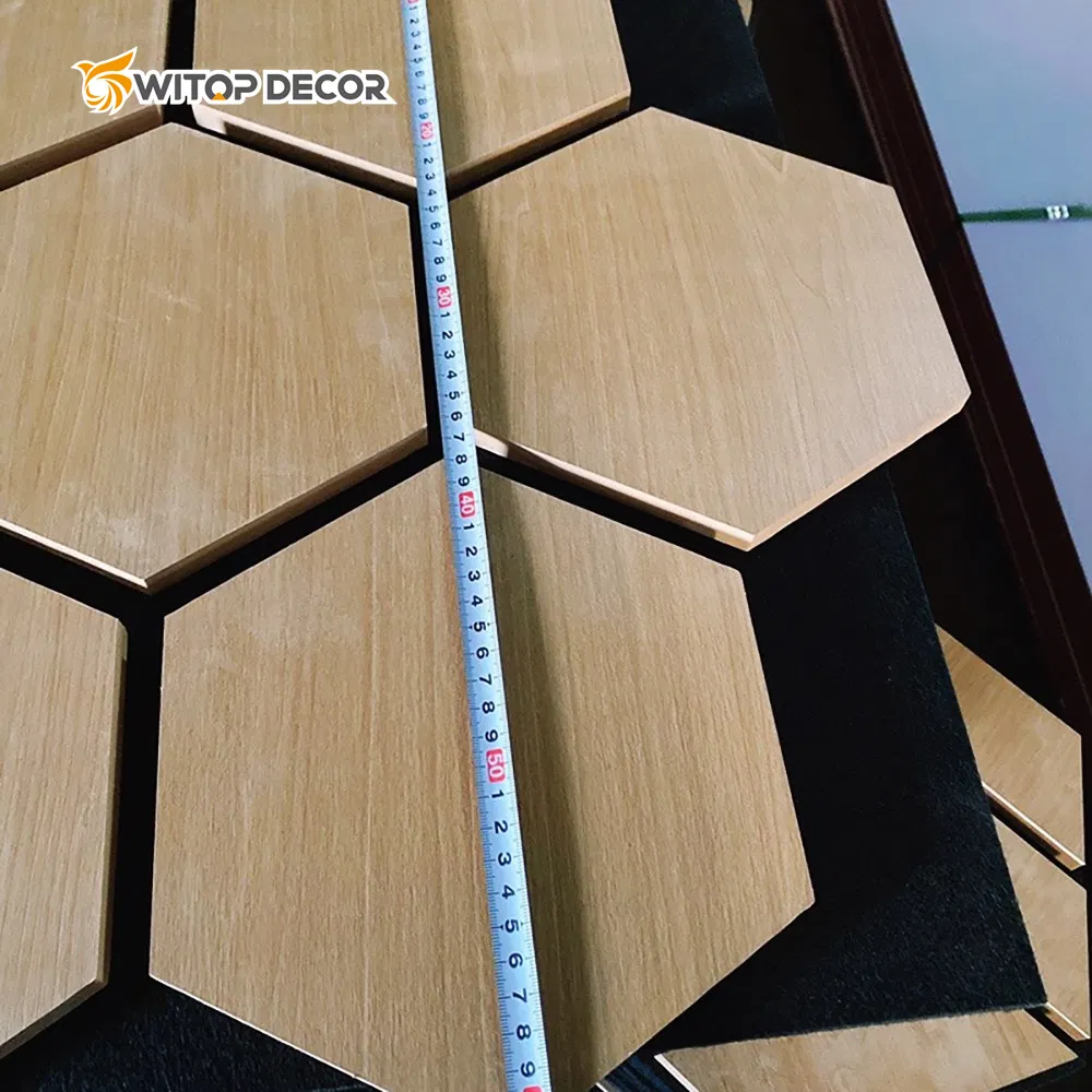 Witop Decor Indoor Acoustic Wood Wall Panel Akupanel Sound-Absorbing Panels