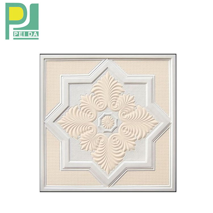 Carve Patterns or Designs Color Gypsum Ceiling Board