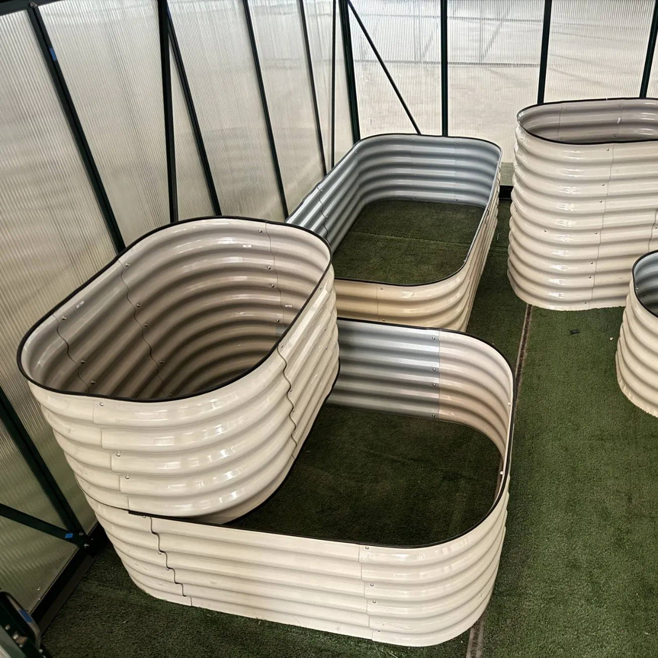 Высокая металлическая грядка 33 дюйма RR609085