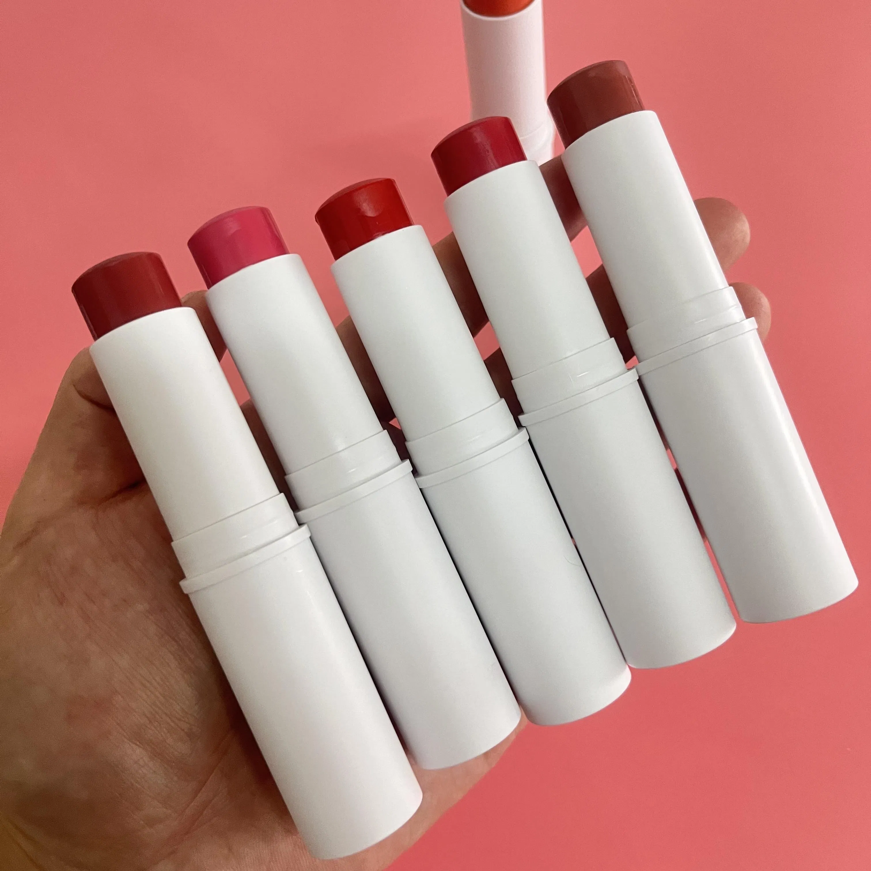 Custom Blush Container Vegan Vibrant Blush Stick Private Label for a Long-Lasting Glowy Finish