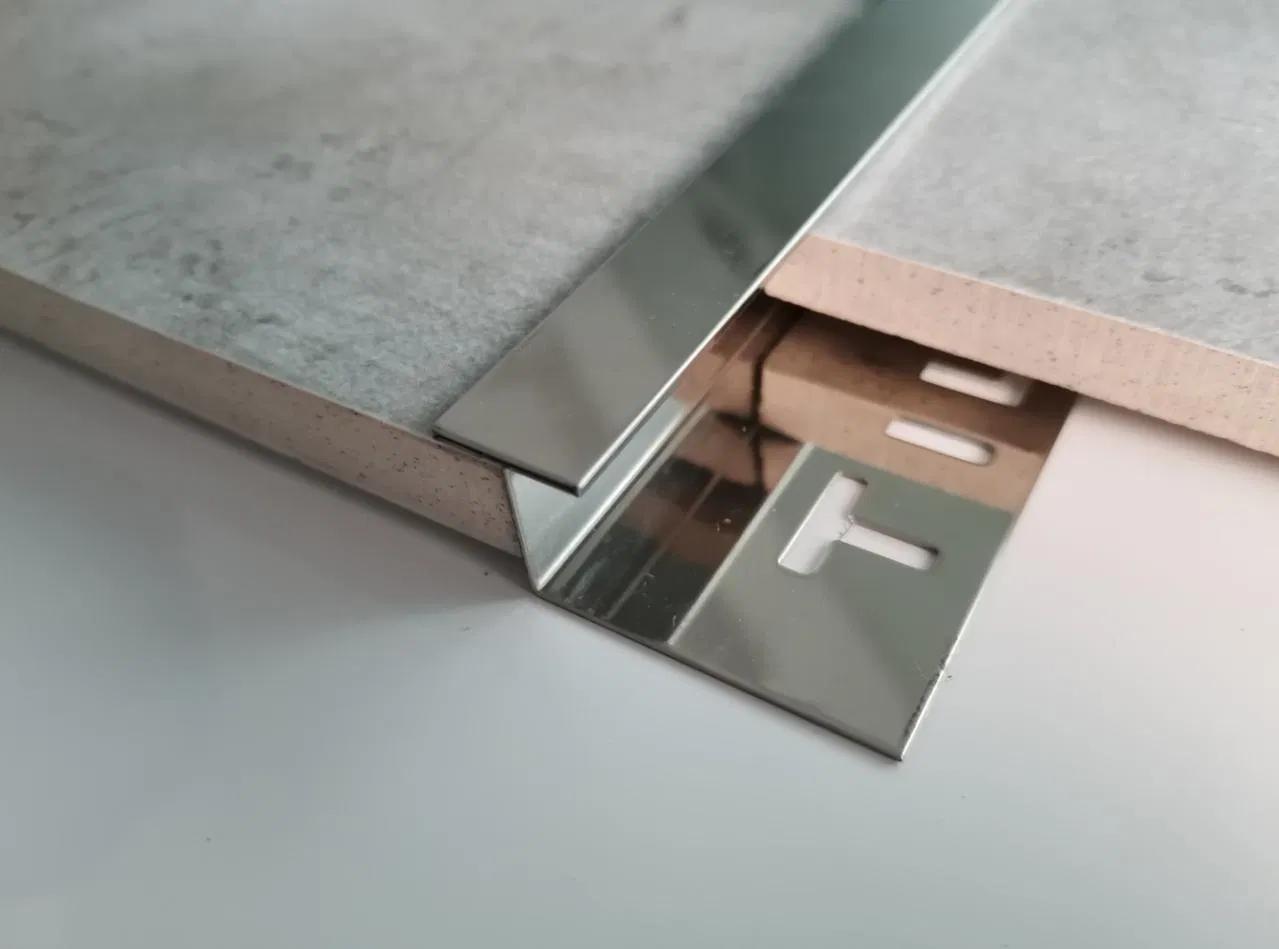 Beaurtim Direct Floor Transition Strips 304SUS Metal Transition Profile