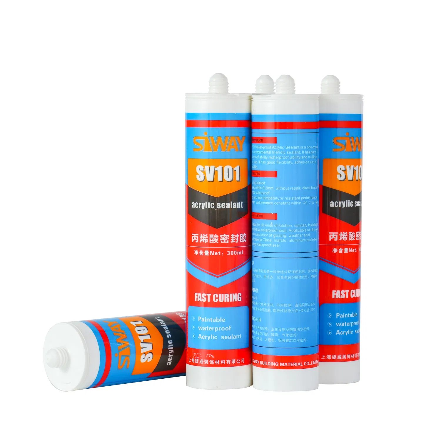 Siway Premium Elastomeric Acrylic Sealant for Gap Filler