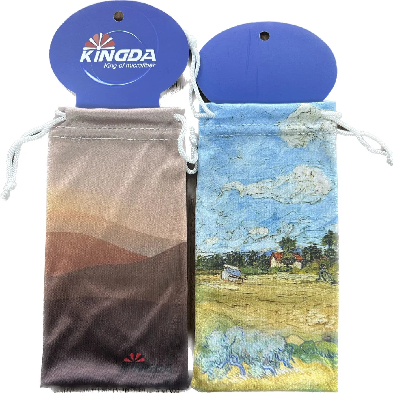 Microfibre Drawstring Eyewear Sunglasses RPET Pouch Series-3-3