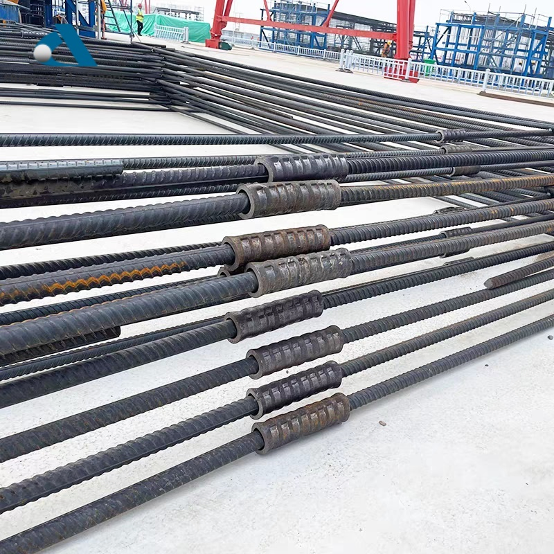 Rebar Splice Sleeve 14-40mm Cold Extrusion Connector Coupler for Construction Project