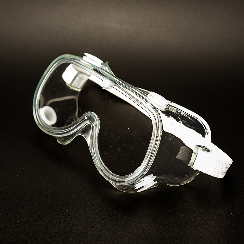 High Quality Round Men Women PVC Stable Flexible Protection Eyes Sight Safety Glasses