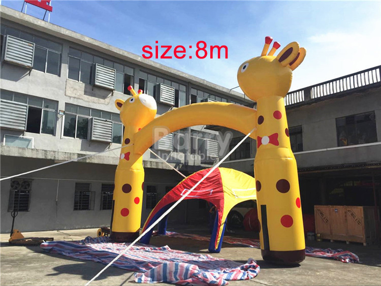 Logo Printing Outdoor Inflatable Finish Line Arch for Event Advertising