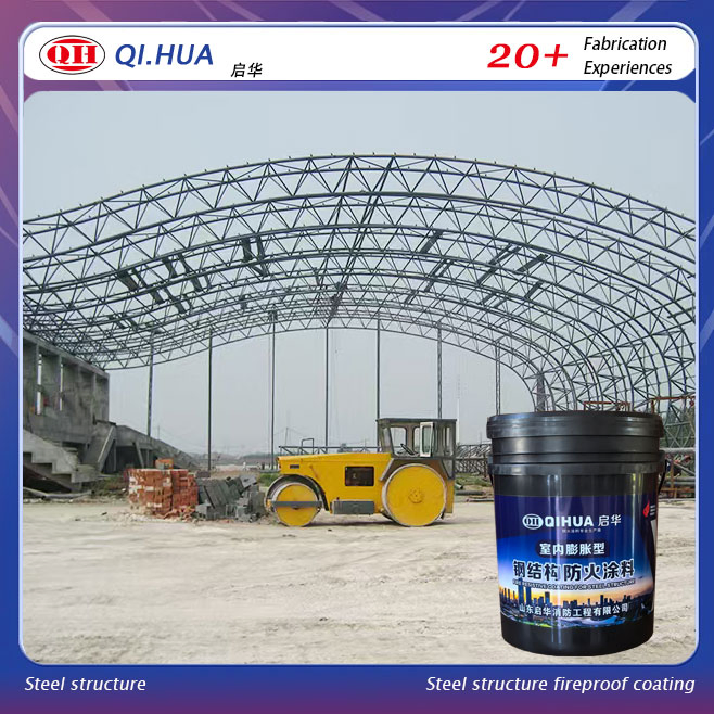 Weather-Resistant Hot Sale Compact High Strength Thick Fireproof Coating for Roofs
