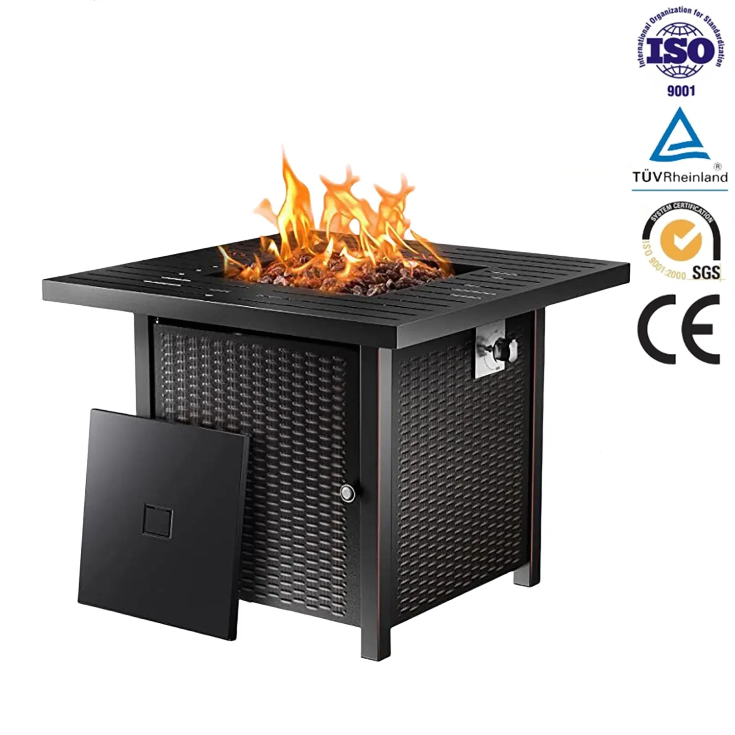 Портативный уличный костёр-стол OTIA