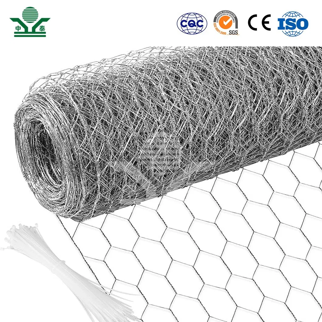 Zhongtai Hex Wire Mesh China Wholesalers 17 16 15 14 Bwg 13mm Chicken Wire Mesh Used for Security Mesh Fencing
