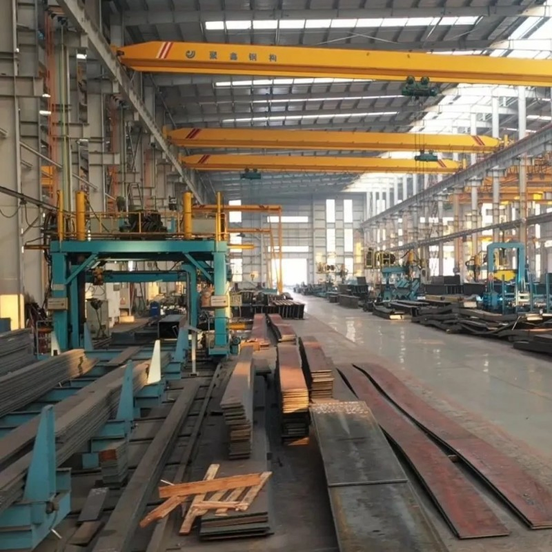 High Seismic Performance Galvanized Steel Structure Workshop in Quanzhou
