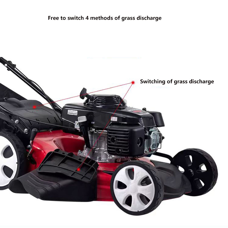 Push Lawn Mower Lawn Cutting Mower Machine 4-Stroke Single
