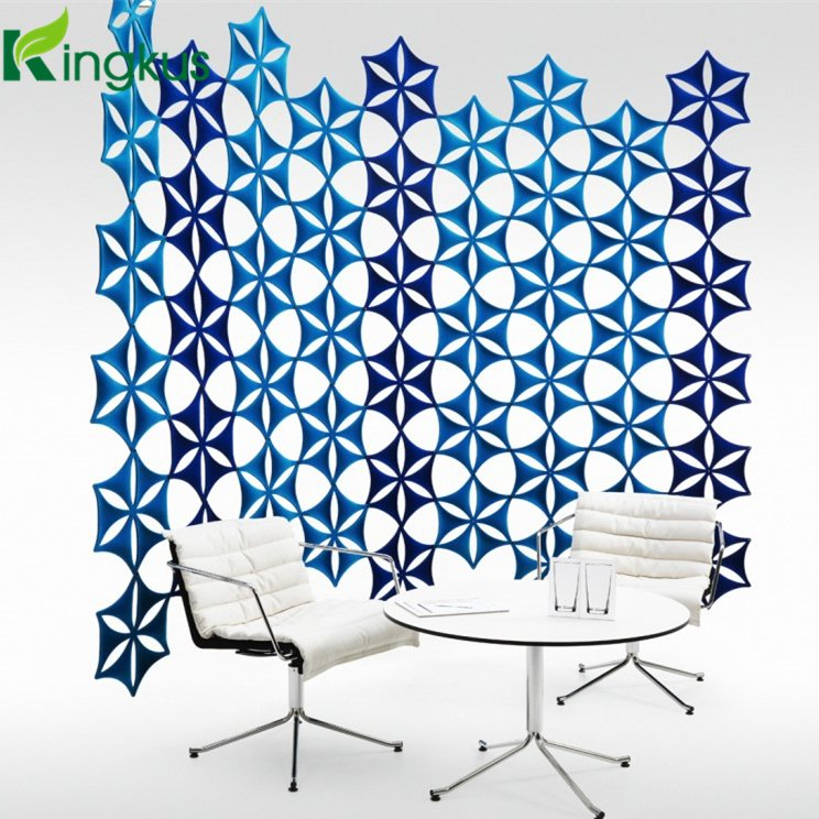 3D Board Art Acoustic Deco Felt Pet Board Polyester Acoustic Panel