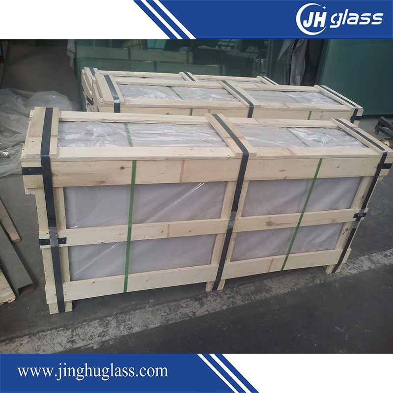 Jinghu 2mm 3mm 4mm 5mm 6mm Clear Pattern Glass Figure Rolled Glass