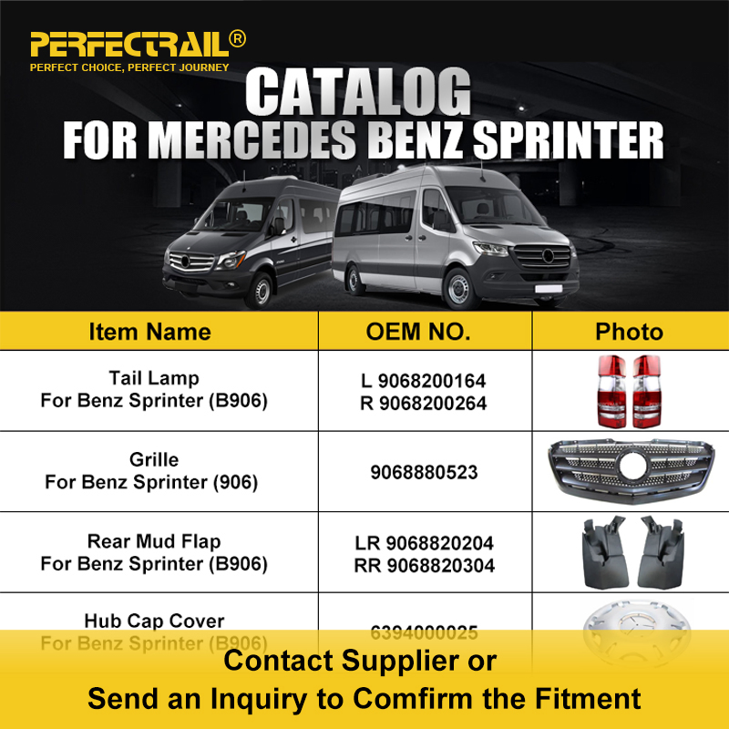 Perfectrail Автозапчасти для двигателя и кузова Mercedes-Benz Sprinter 901 902 903 906 907