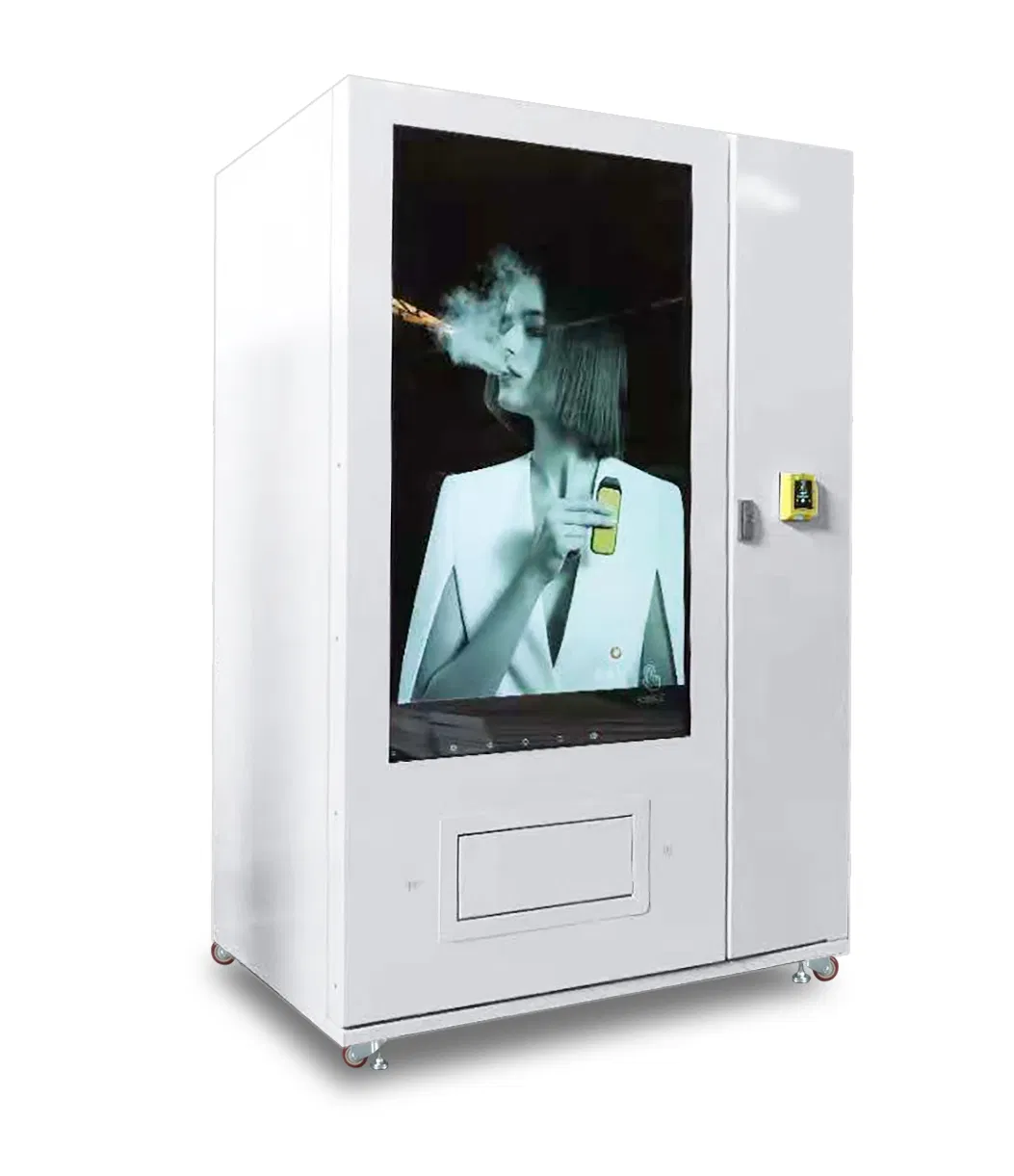Weimi Large Advertising Screen Smart Vape E-Cigarette Vending Machine with Age Checker Card Reader for Sale Tobacco Smoking