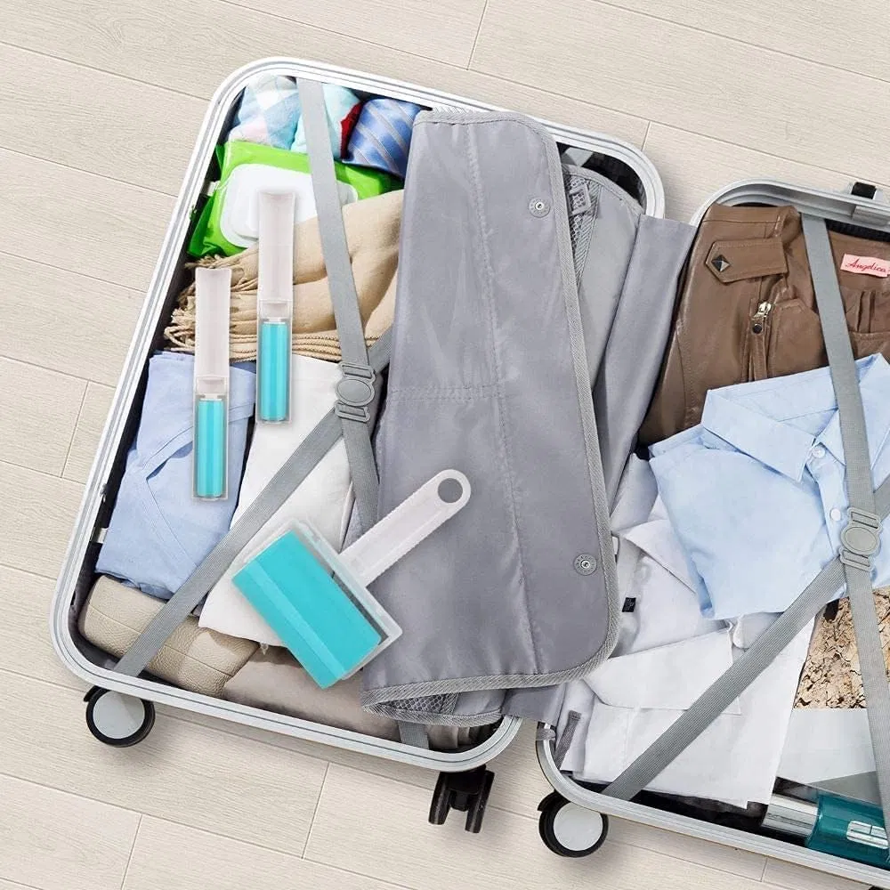 Dust Remover Clothes Fluff Catcher Drum Lint Roller Recycled Foldable Hair Sticky Washable Portable Brushes