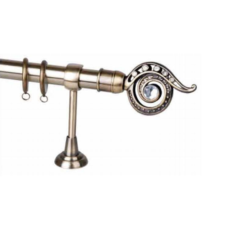 European Luxury Bracket Curtain Decoration Curtain Rod Adjustable