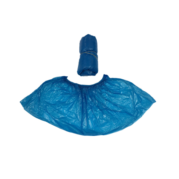 Dust Free Protective Disposable Plastic Shoe Cover with Anti-Skid