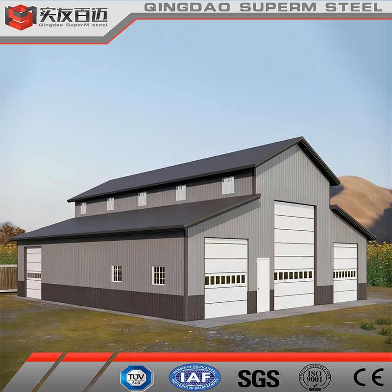 Steel Construction Prefabricated Steel Structure Frame Metal Barn