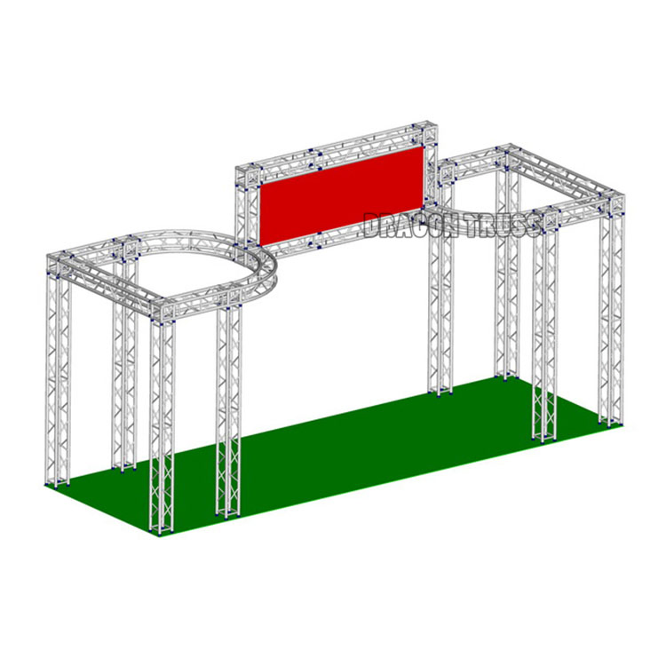 Portable Aluminum Truss Framework for Eye-Catching Event Displays