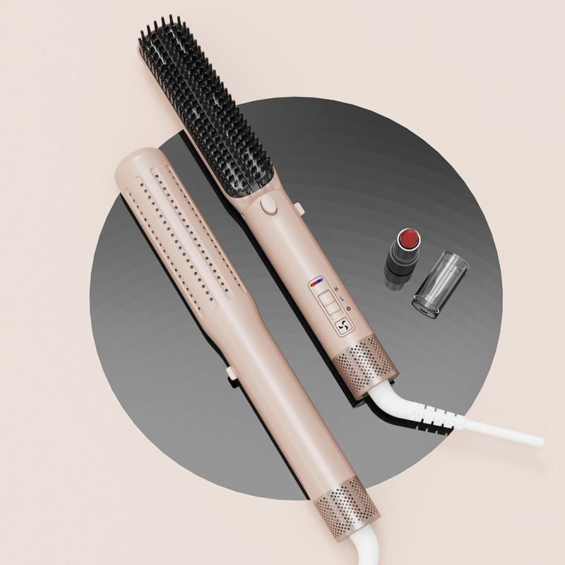 Bidisco Best Selling Electric Brush Hair Straightener Electric Beard Straightener