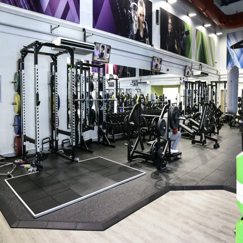 Professional Anti-Slip Gymnastics Mat Sports Rubber Flooring Gym EPDM Rubber Tile