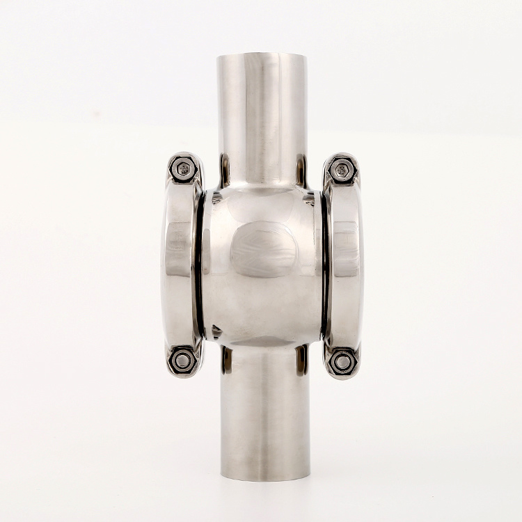 Sanitary DIN, SMS, 3A, ISO, Idf, Rjt, as, BS, Bpe Stainless Steel Sight Glass