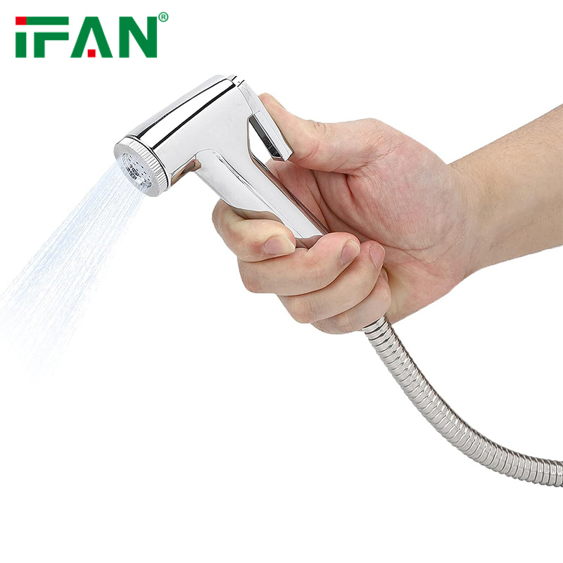 Ifan Bathroom Accessories Bidet Toilet Spray 304 Stainless Steel Shattaf Single Hole Bidet Sprayer