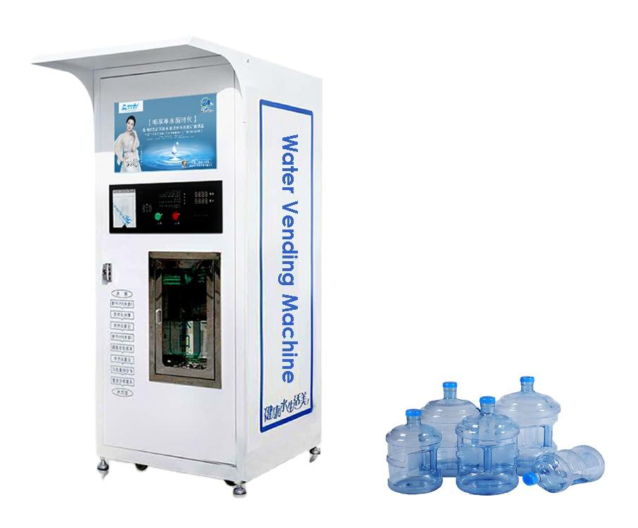Multi-Stage Filtration Reverse Osmosis Purified Water Vending Machine