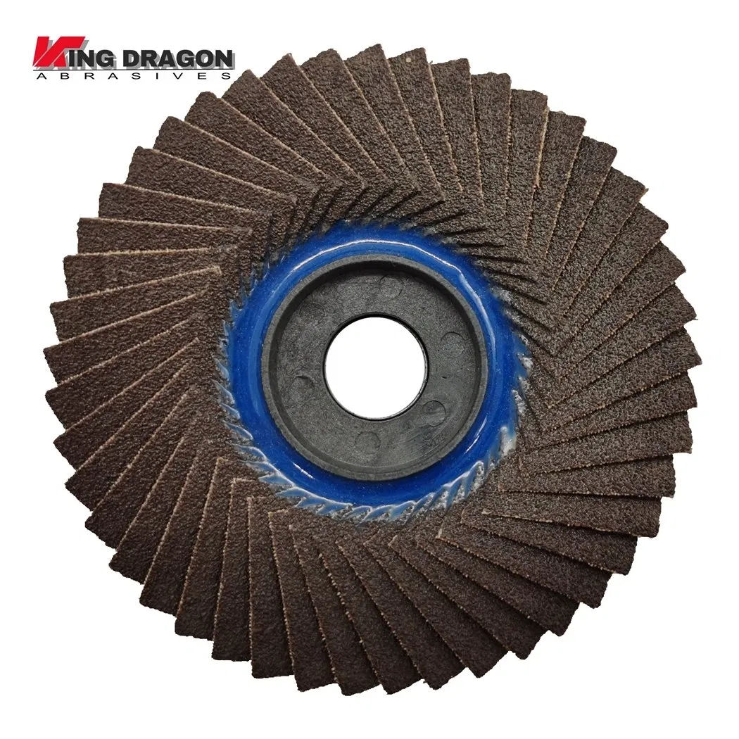 Лепестковый круг 100 мм T27, оксид циркония, зернистость 60