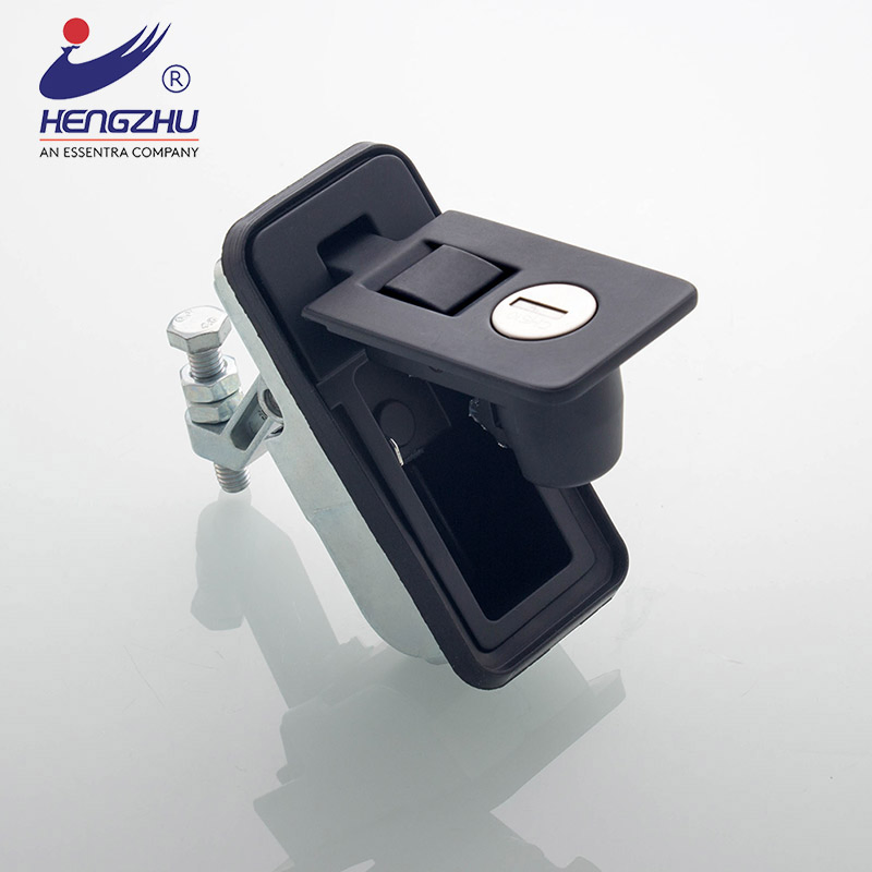 Hengzhu Ms6018z-2-1 Truck Electrical Panel Trigger Latch Push Button Door Lock Zinc Alloy Compression Lever Lock