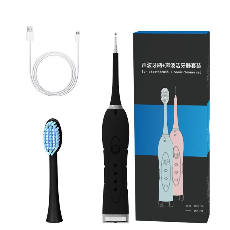 Adult Toothbrush Electric Dental Cleaner Sillicone Handle Tooth Brush