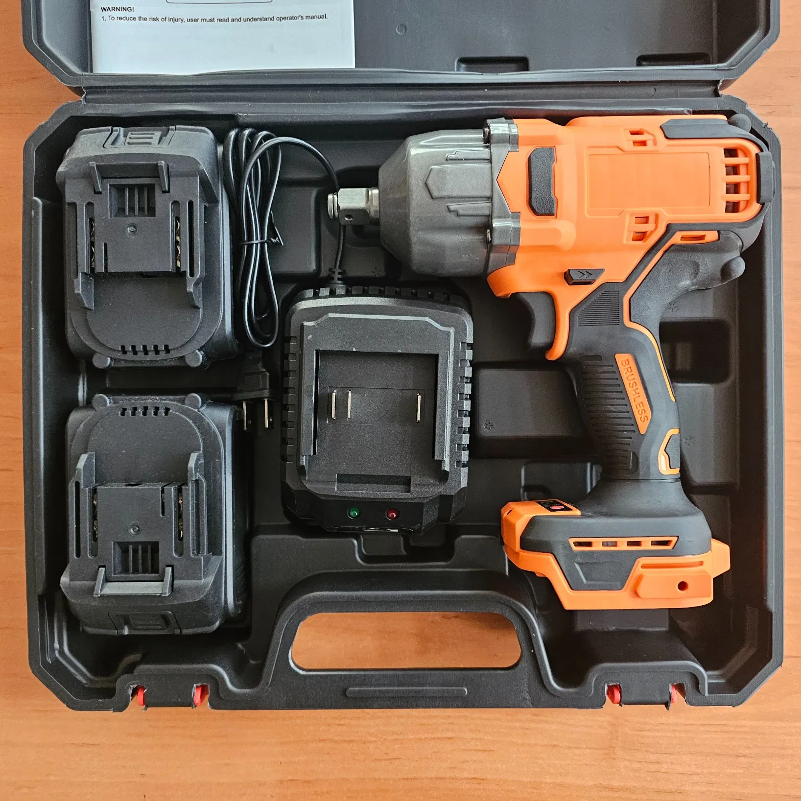 with Carrying Case Power Tool Electric Wrench Protective Power-Tool Organized Tool Set