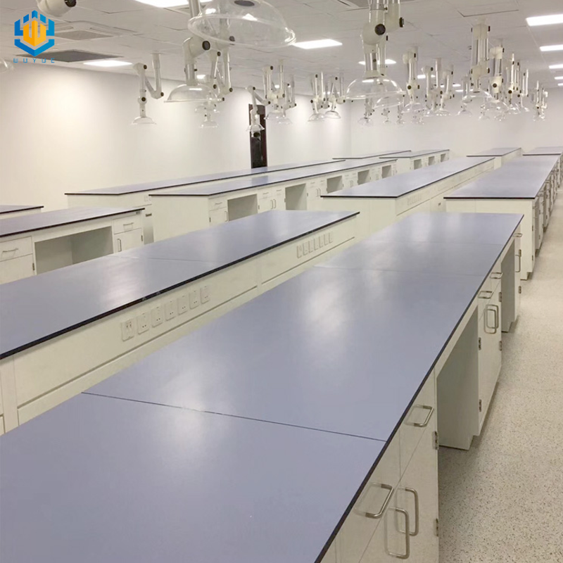 HPL Compact Laminate Lab Tables Chemical Resistance Counter Top Laboratory Panel for Laboratory and Hospital Use