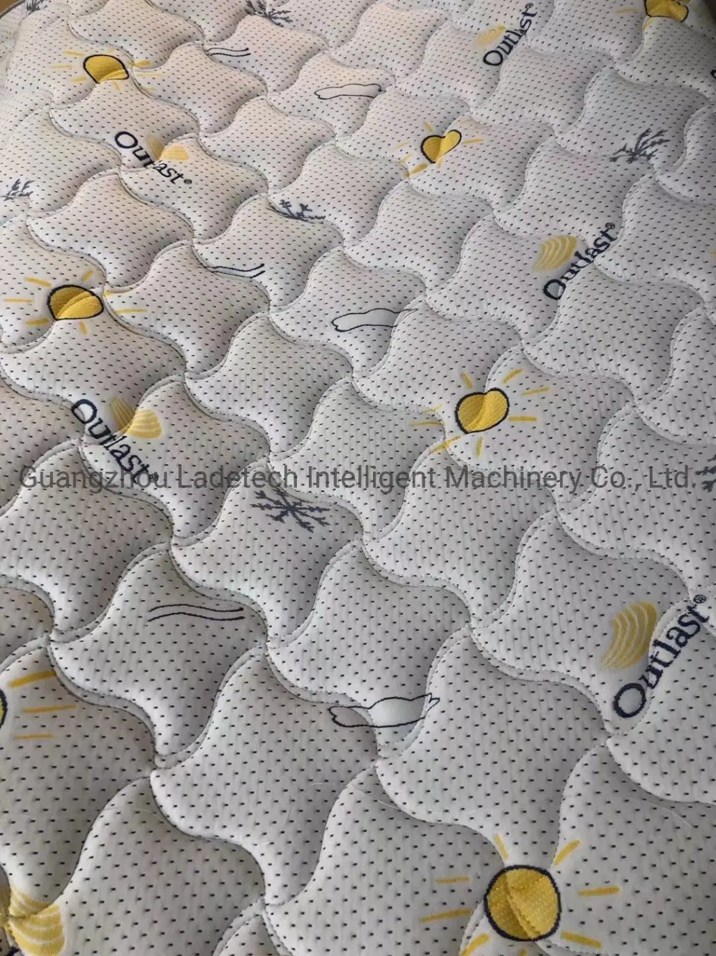 Mattress Multineedle and Single Needle Topper Quilted Fabric