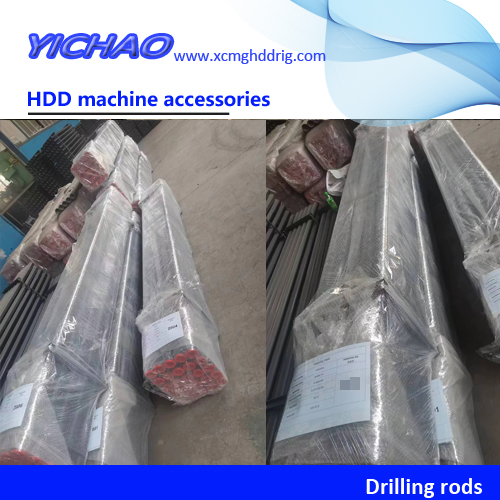 D6X6, D8X12 Length 6" (1.8m) Diameter 1.32" (3.4cm) Thread #200 Vermeer HDD Machine Drilling Rods