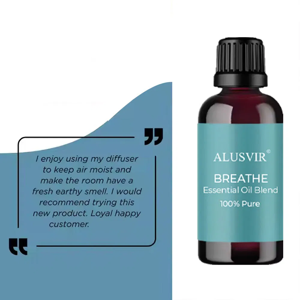 Natural Essential Oil Blend for Smooth Ease Breathing Good Sleep Relaxing