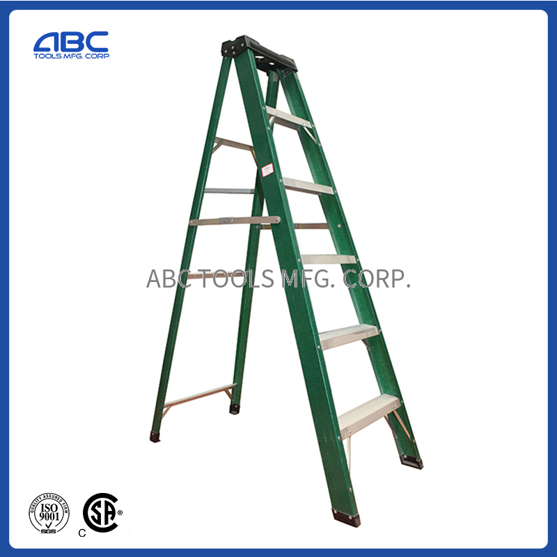300lbs 28 FT Fiberglass Extension Ladder for Working Near Electricity