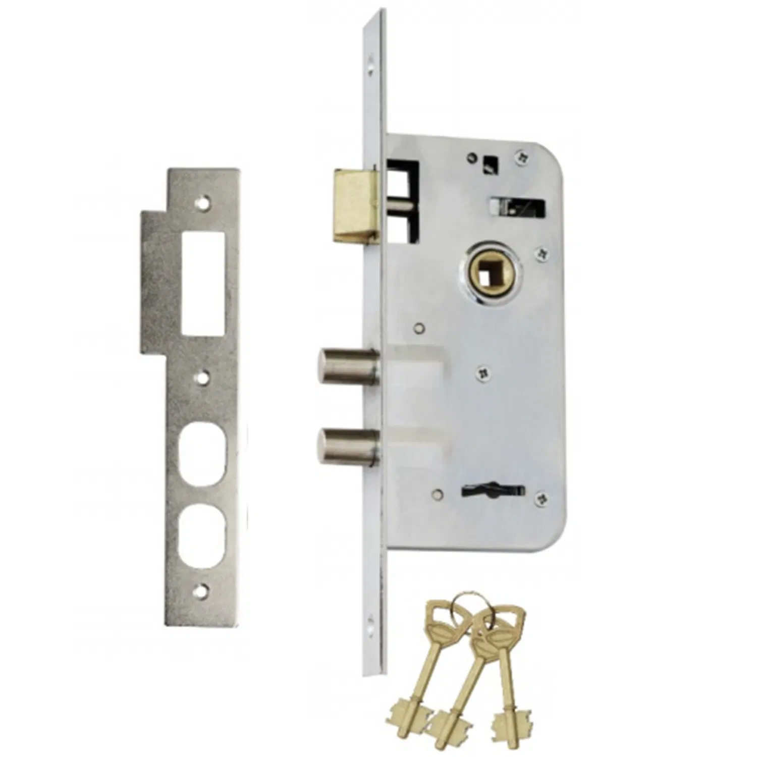 The Assembly Kit Is in a Retro Style Commercial-Grade Cylinder Lock