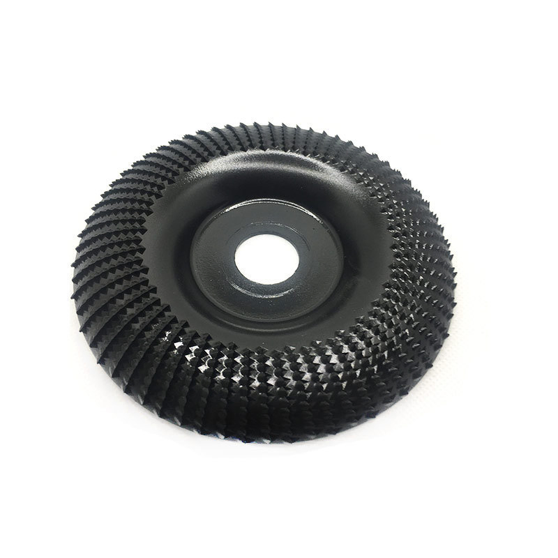 125mm Black Angle Grinder Wood Carving Disc Wood Shaping Disc Grinder Cutting