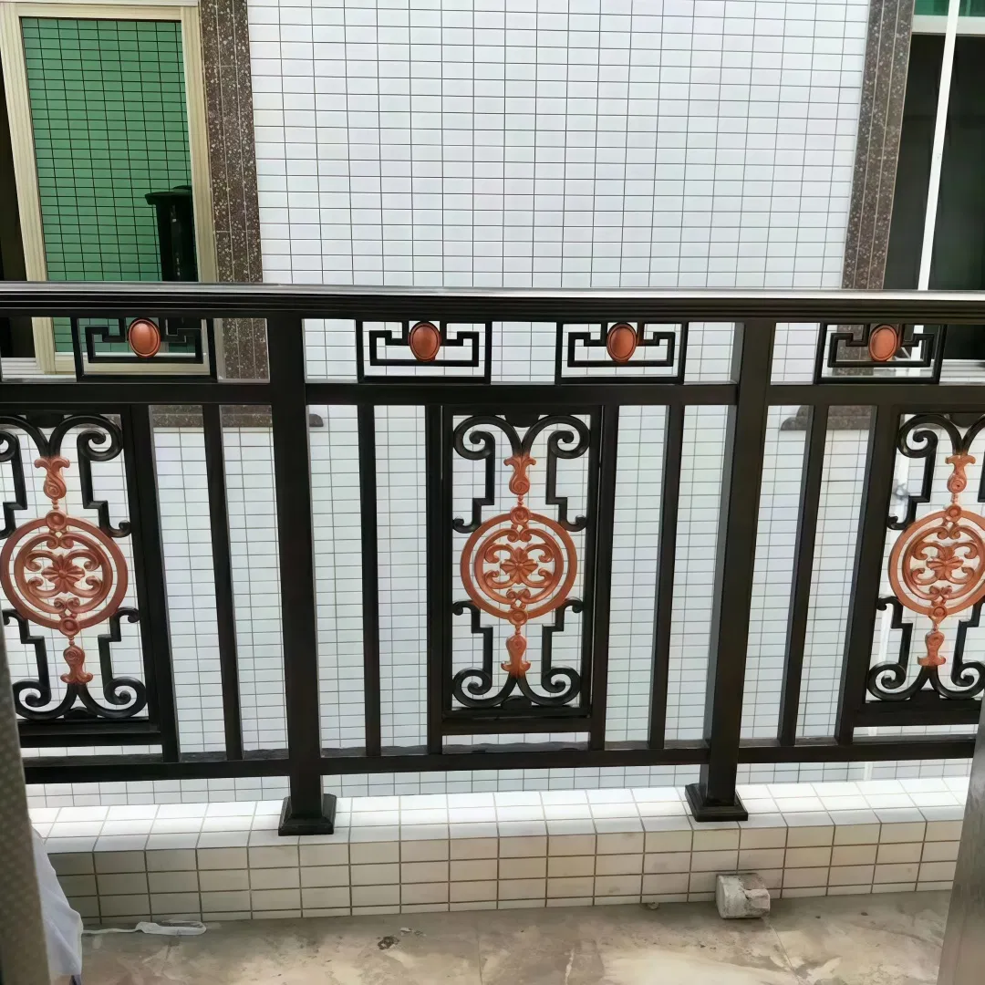 Aluminum Vertical Bar Railing Balcony Fence with Quick-Connect Technology for Large-Scale Architectural Project Efficiency