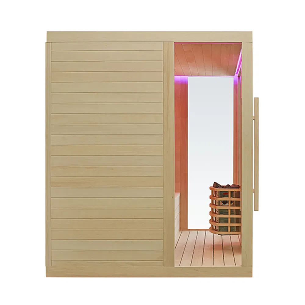 Финская сухая сауна на 4 персоны, большая