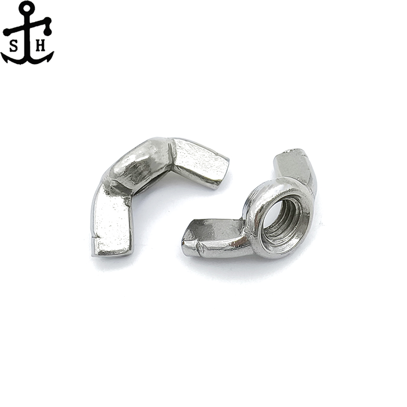 Chinese Manufacturer M4 Carbon Steel Zinc Plated DIN 314 315 Butterfly Wing Nut Made in China