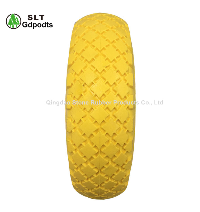 3.00-4 PU Foam Solid Foam Wheels for Hand Trolley and Garden Barow Cart