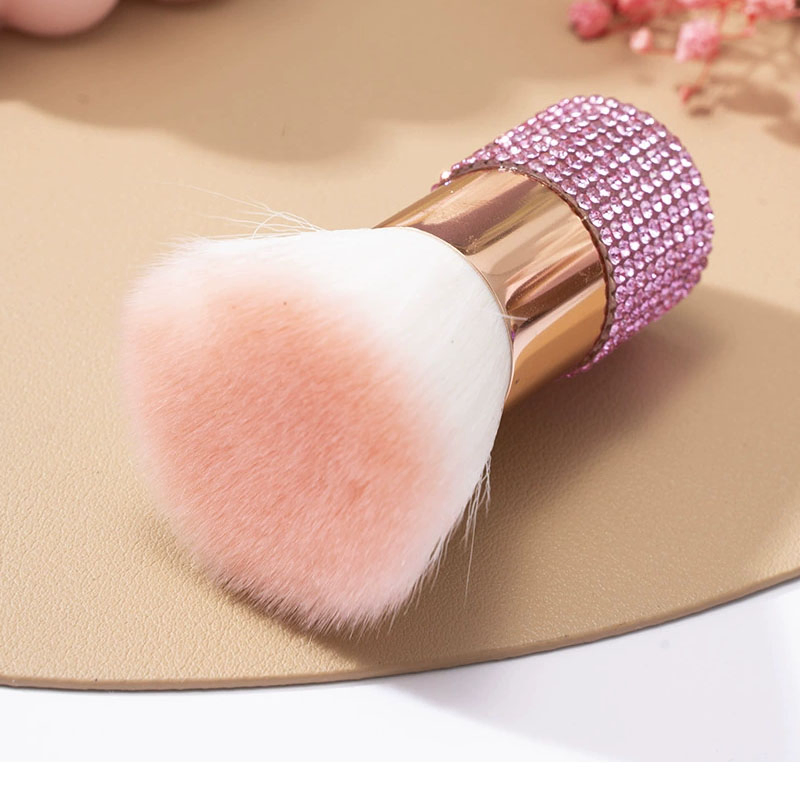 Diamond Studded High End Multi Functional Single Powder Brush