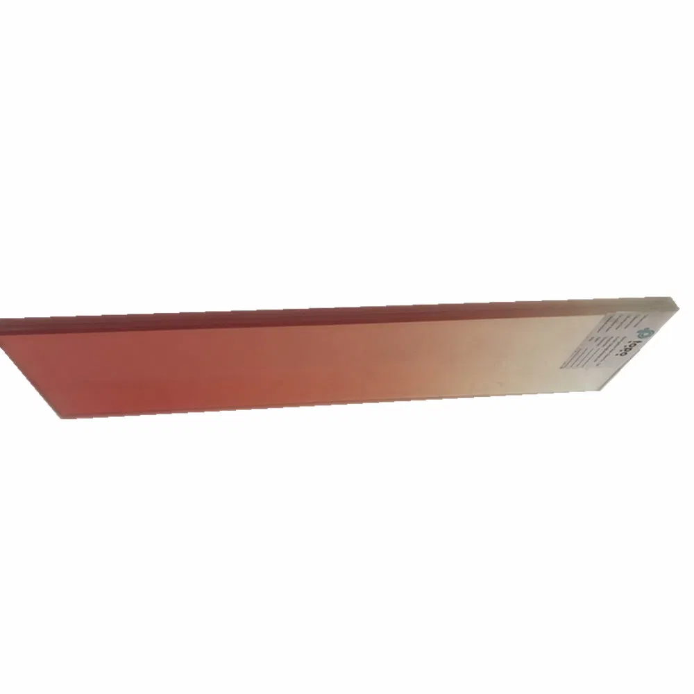 Wholesale Gradient Orange Safety Laminated Building Glass for Construction (LG-TP)
