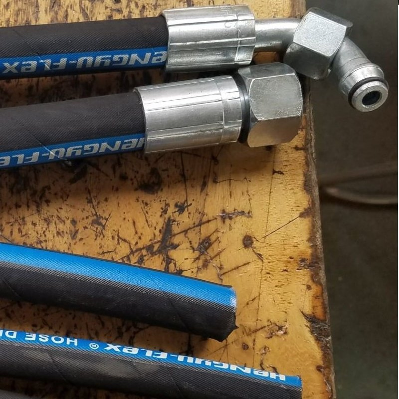Гидравлический шланг SAE100 R1 для горной техники