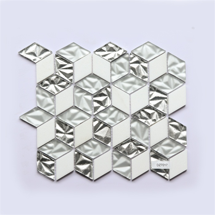 Мозаика из стекла Mix Crystal для стен, 300x300 мм